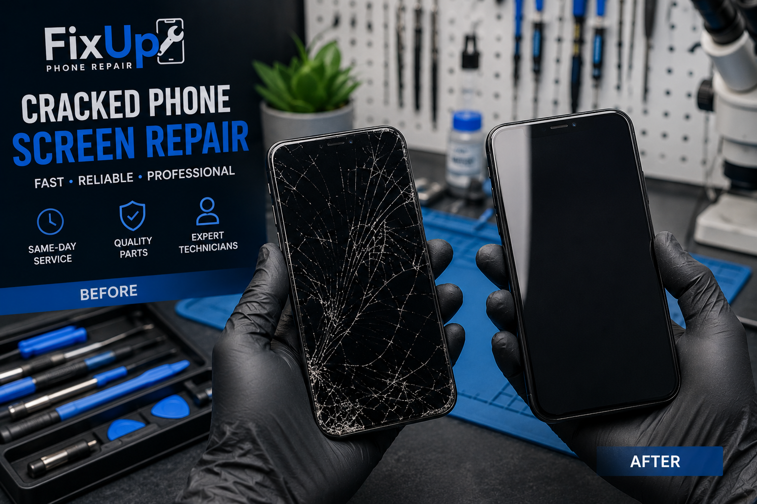 Cracked Phone Screen Repair post thumbnail