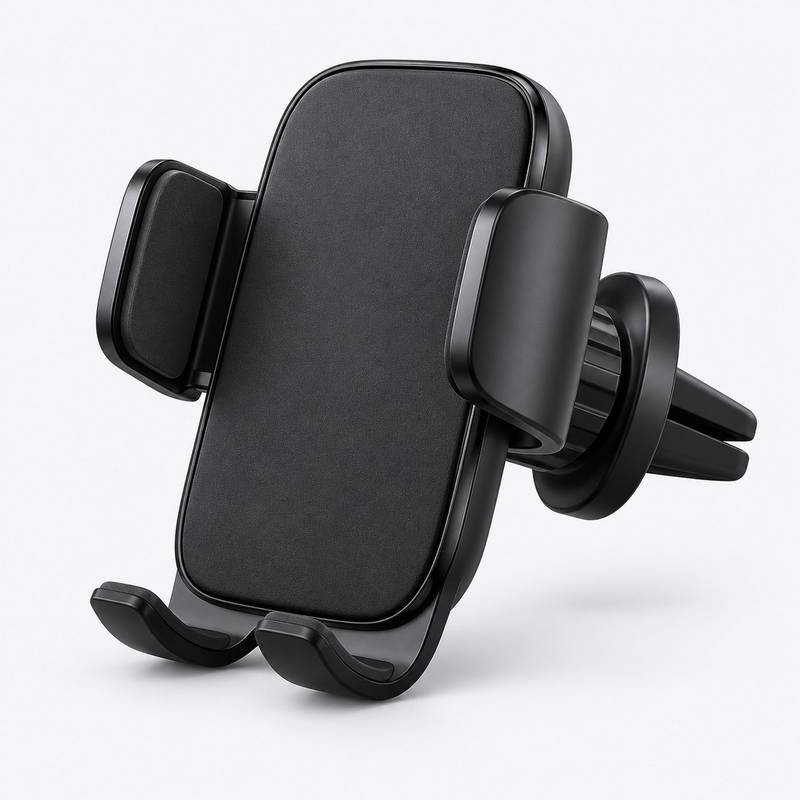Illustration of a car phone mount
