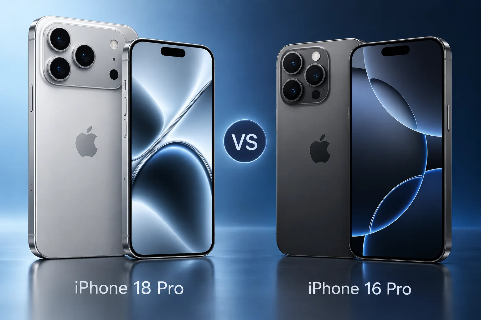Original illustration: iPhone 18 Pro vs iPhone 16 Pro