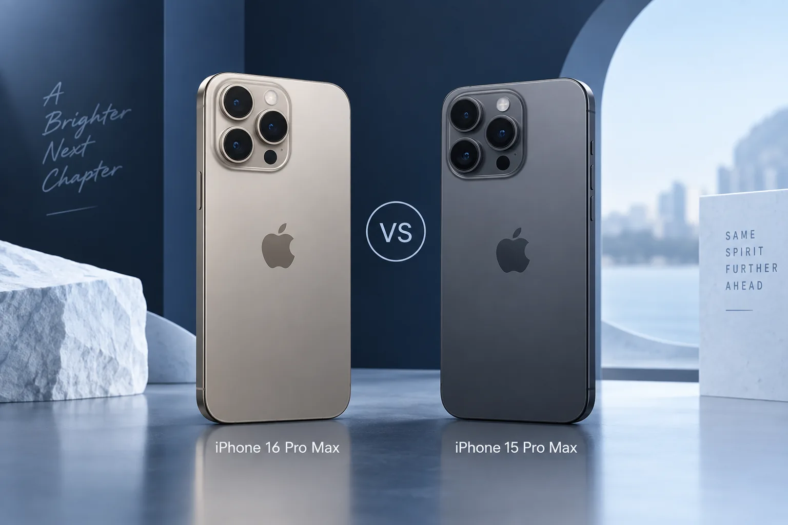 Original illustration: iPhone 16 Pro Max vs iPhone 15 Pro Max