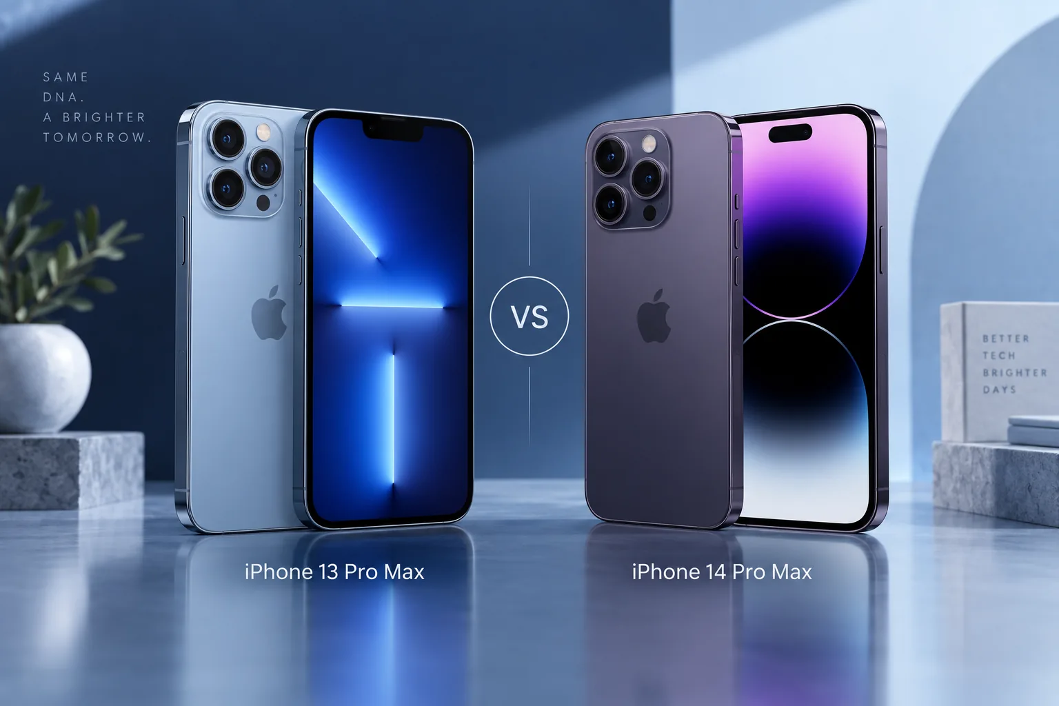 Original illustration: iPhone 13 Pro Max vs iPhone 14 Pro Max