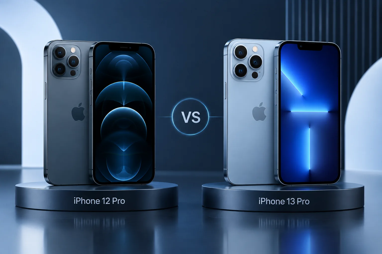 Original illustration: iPhone 12 Pro vs iPhone 13 Pro