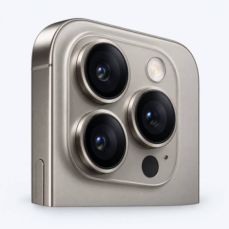 Illustration of a phone camera